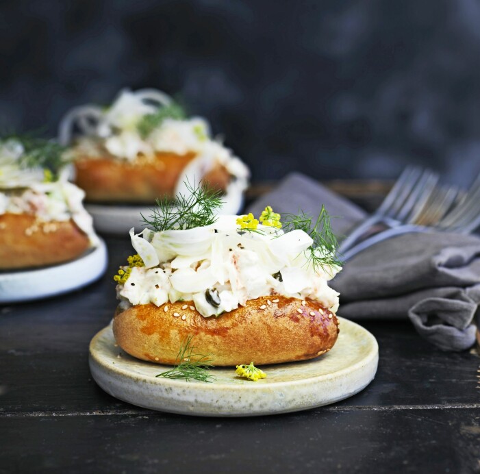 Falska lobster rolls