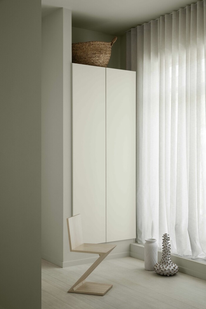 Vitt är inte bara tidlöst och tacksamt att inreda med utan adderar dessutom ett stilfullt lugn. Foto: Jotun. Inred med färger enligt feng shui, vitt