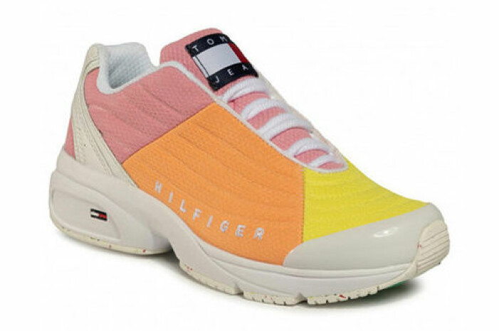 färgglada sneakers