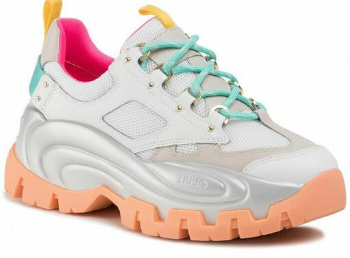 färgglada sneakers
