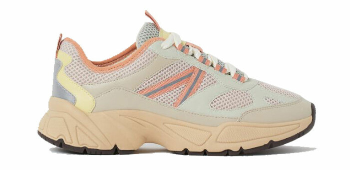 färgglada sneakers hm