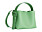 grön läderväska med rem från Arket