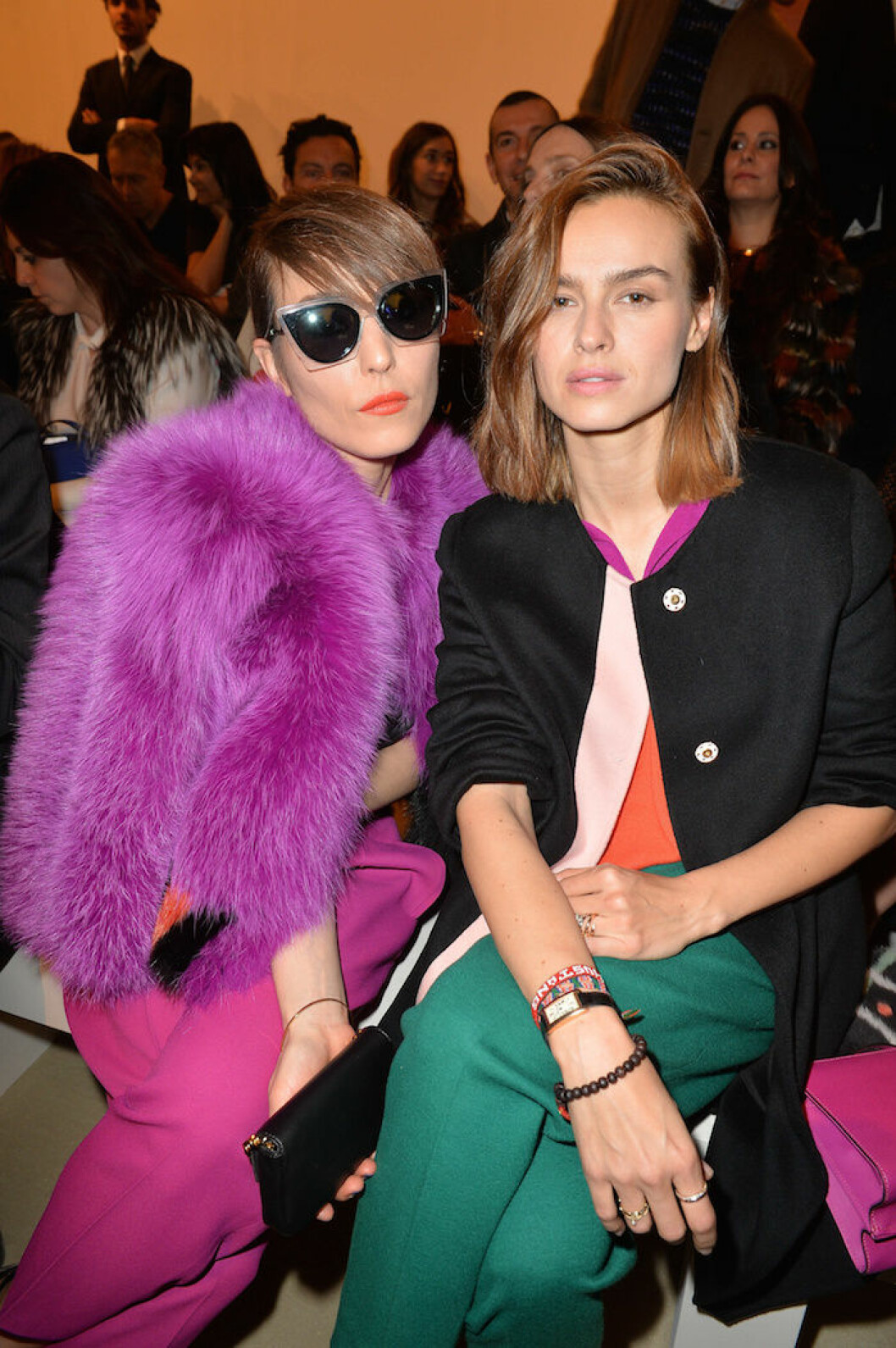 Woman Fashion Week F/W 15-16 Fendi Front Row