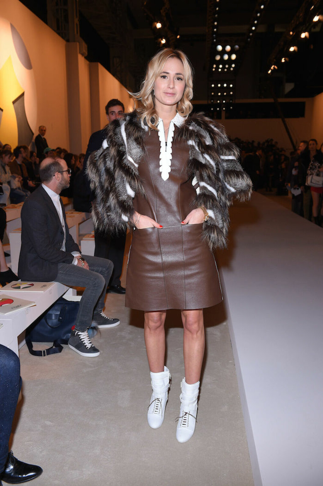 Woman Fashion Week F/W 15-16 Fendi Front Row