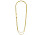 guldigfärgat halsband med dubbla kedjor från Pilgrim