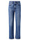 blå jeans i modellen 501 med kort benlängd från Levis