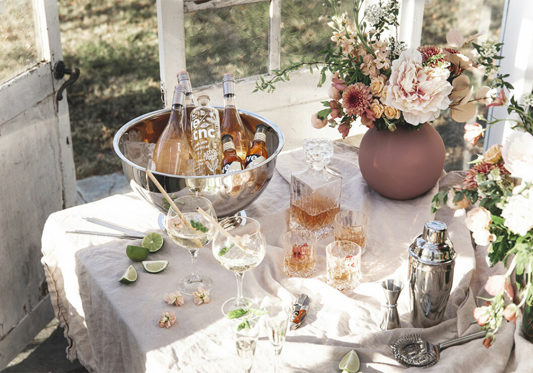 Champagnekylare till sommarens fester