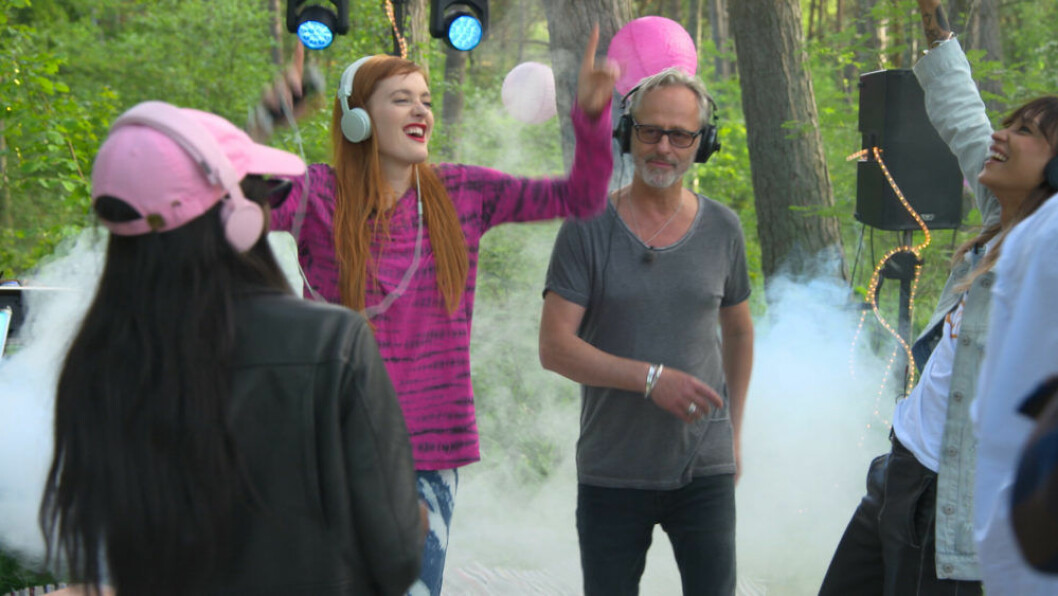 Caroline Hjelt, Uno Svenningsson och Aino Jawo.