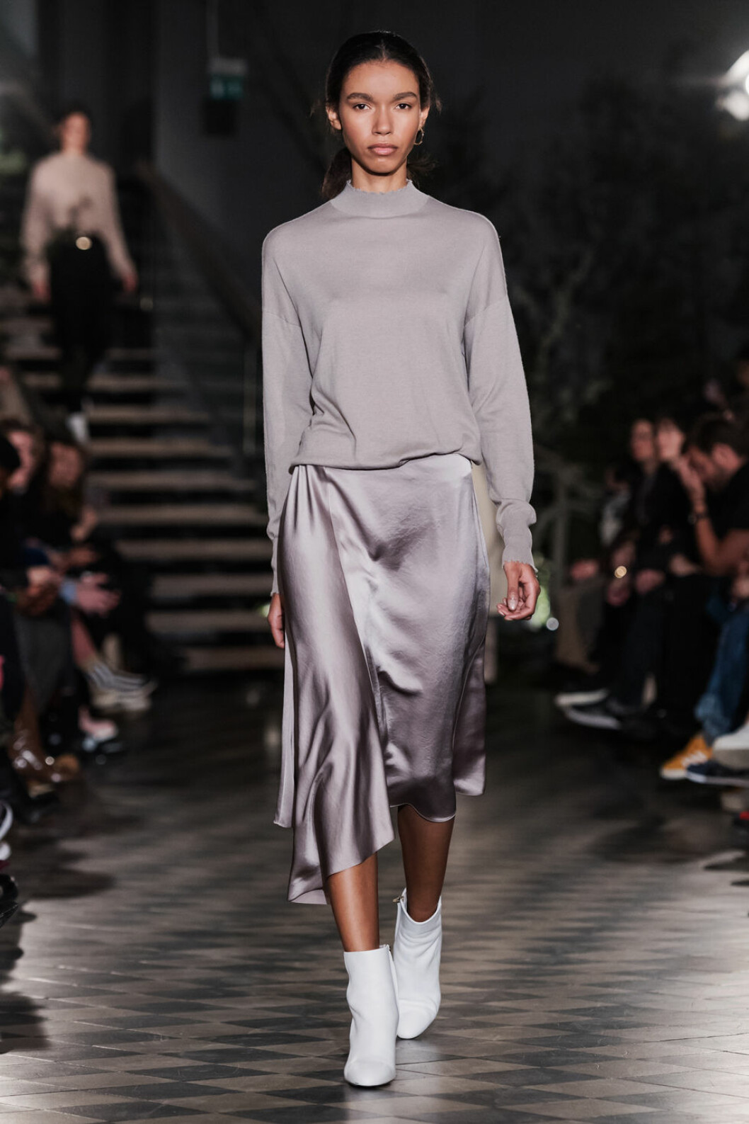Filippa K AW 18, lavendelfärgad kjol och topp.