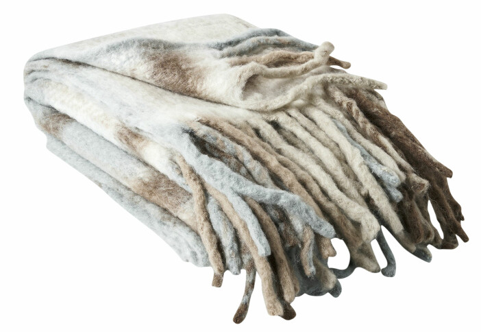 fluffig filt från åhlens.