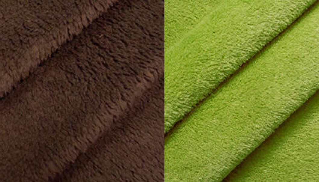 fluffig och mjuk fleece
