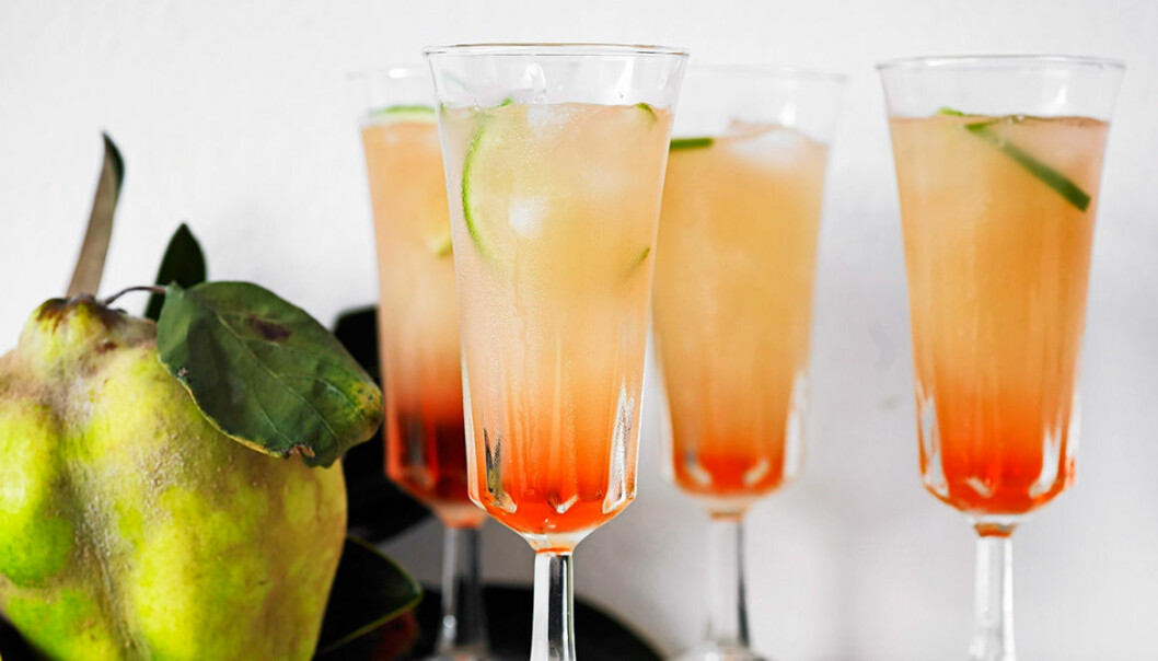 Bjud på en fördrink med Aperol och grapefrukt.