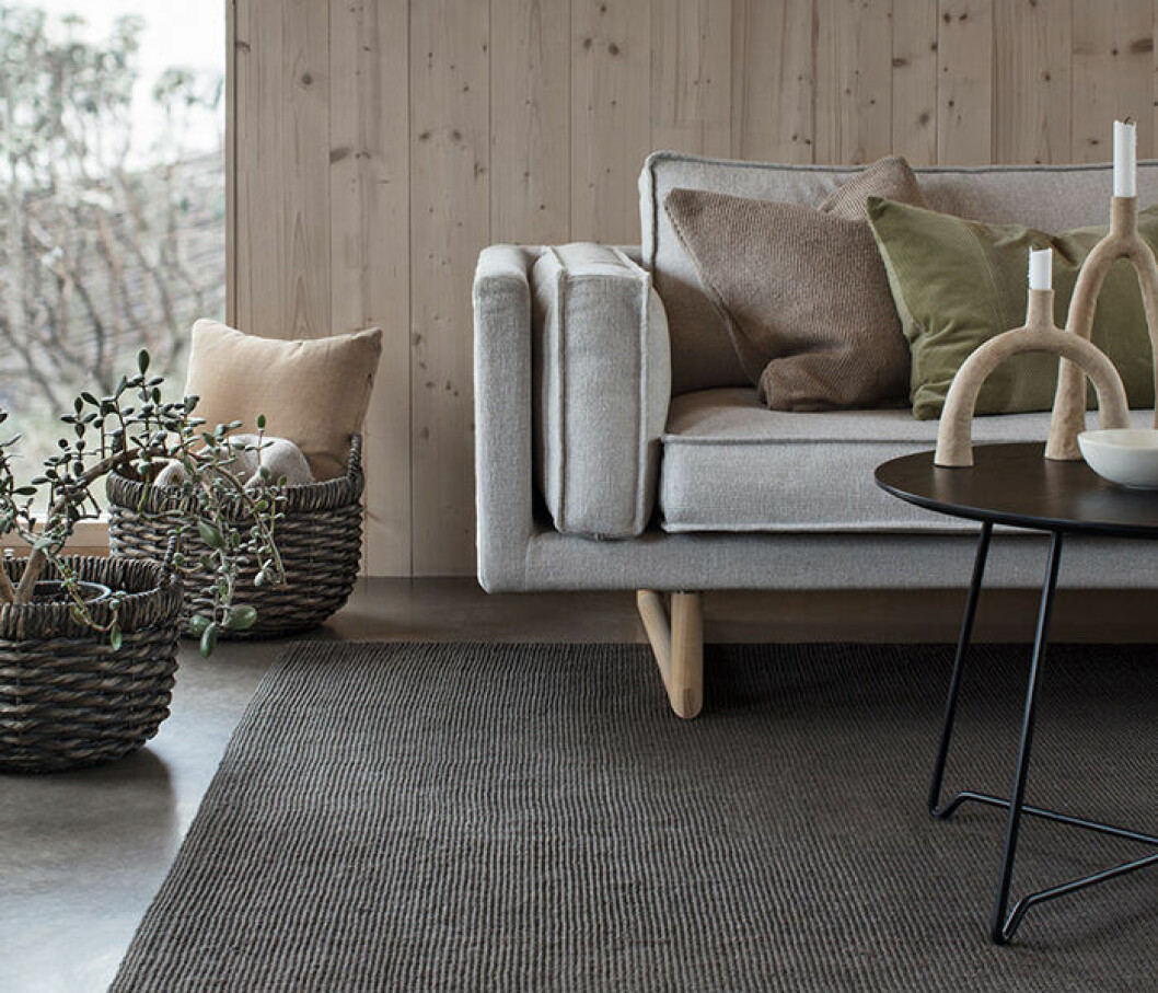 Hållbara materialval och inredningar är här för att stanna. Foto: Dixie Hållbarhet är ledordet inom inredning framöver