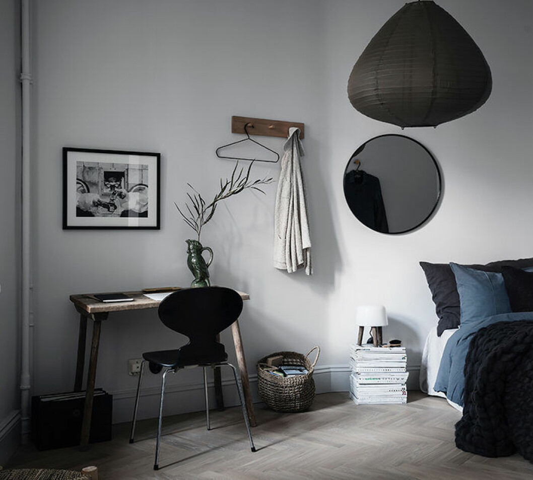 Blanda olika material, texturer och ytor för en levande inredning. Foto: Anders Bergstedt Styling: Nouvel Interiör för Entrance/mäklare: Erika Bergholm Inred snyggt på liten yta – med olika material och detaljer