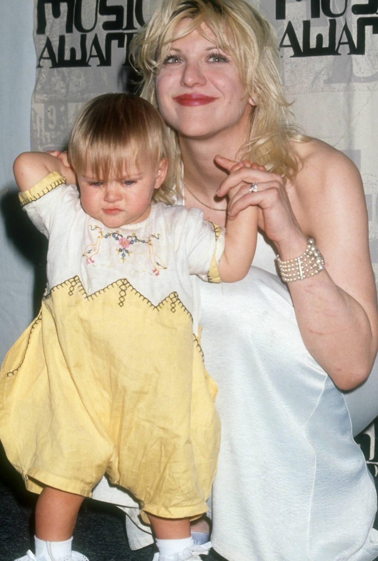 Frances Bean Cobain och Courtney Love