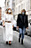 Franska stilen från Paria fashion week streetstyle,
