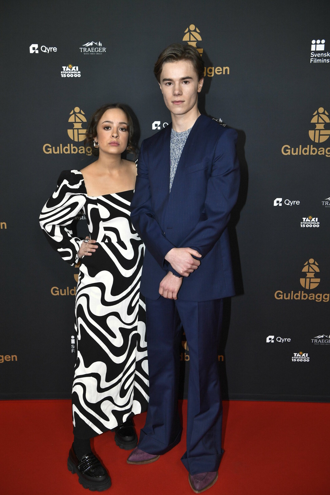 Frida Argento och Edvin Ryding