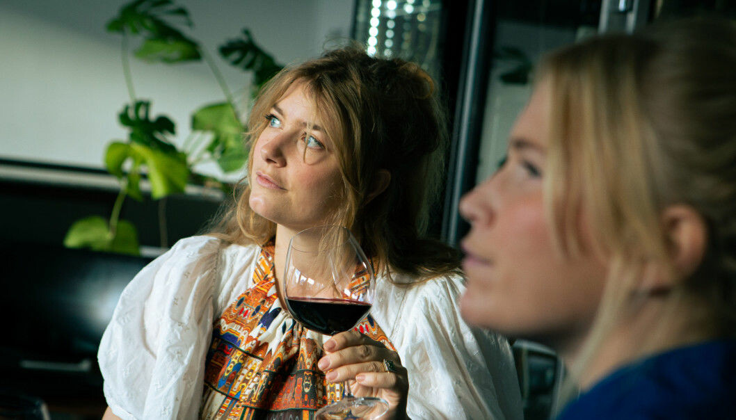 Frida Lund och Elsa Billgren