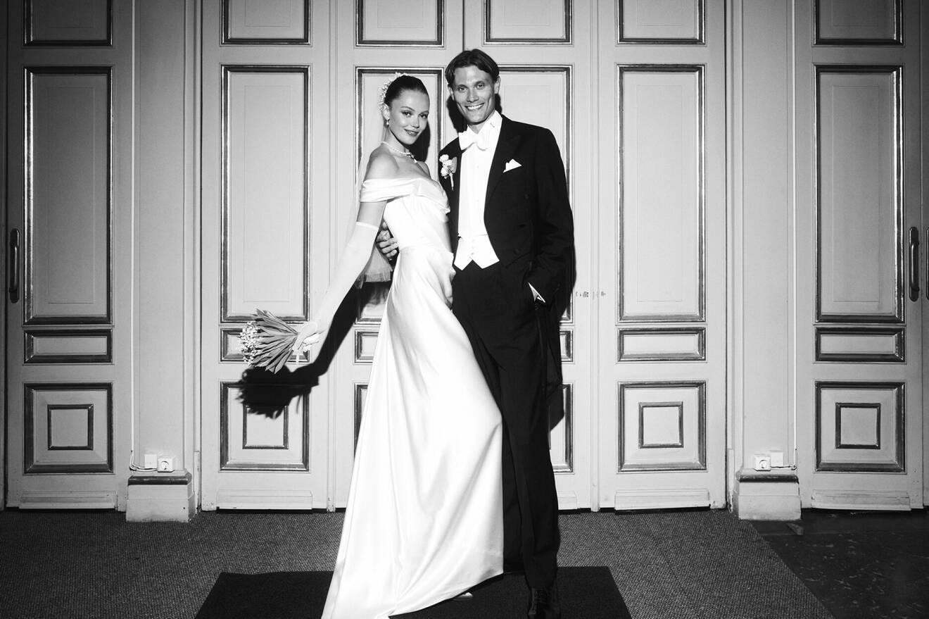 Frida Gustavsson och Marcel Engdahl gifte sig i augusti 2022 i Storkyrkan i Stockholm. Festen hölls på Grand Hôtel.