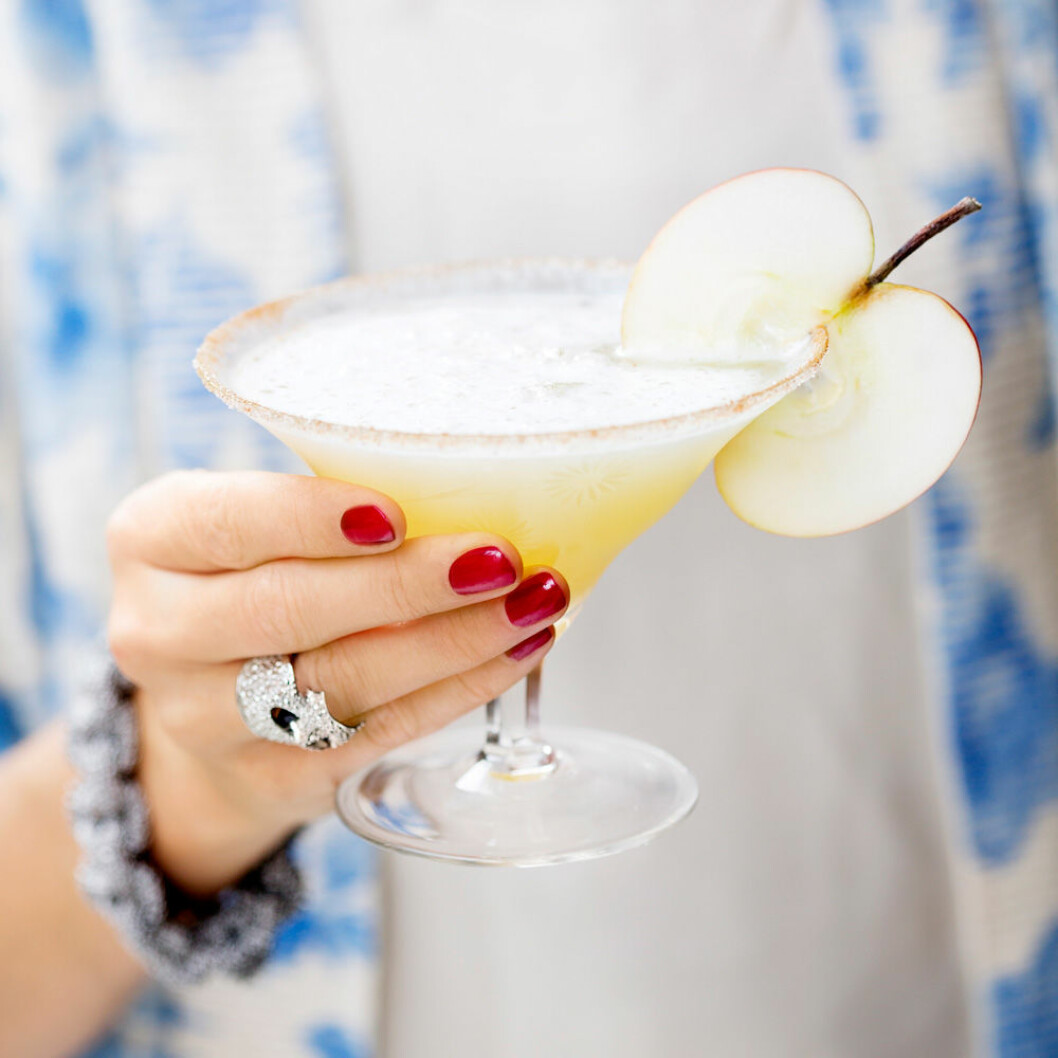 Frozen Apple Pie Martini.