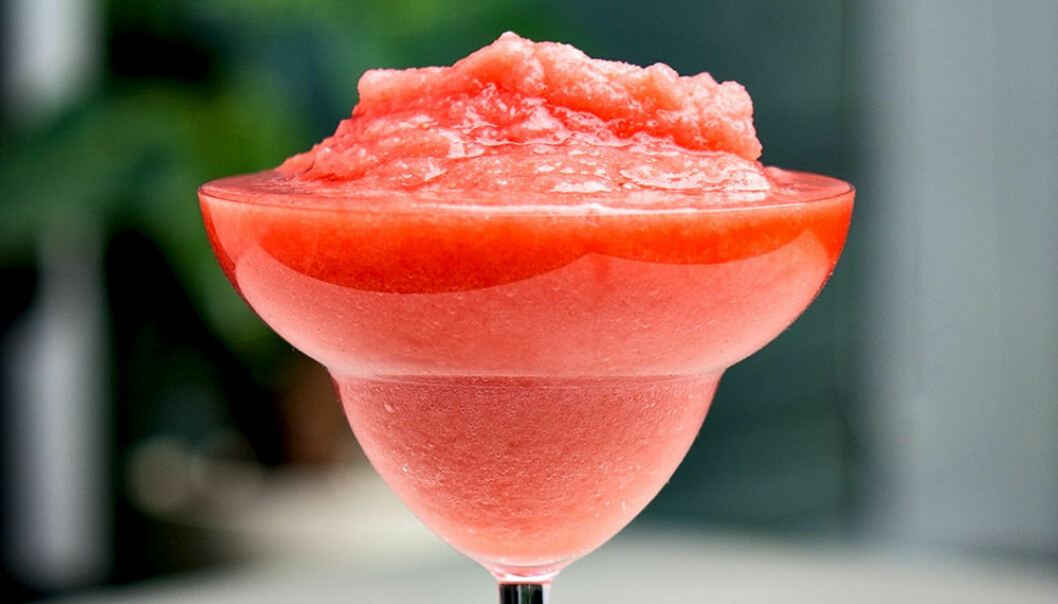 Frozen Strawberry Daiquiri ELLE