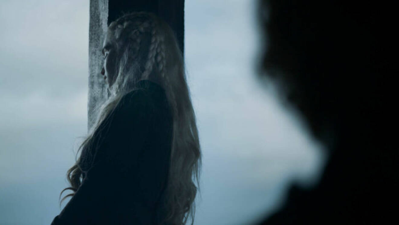 En bild på karaktären Daenerys Targaryen i tv-serien Game of Thrones på HBO.