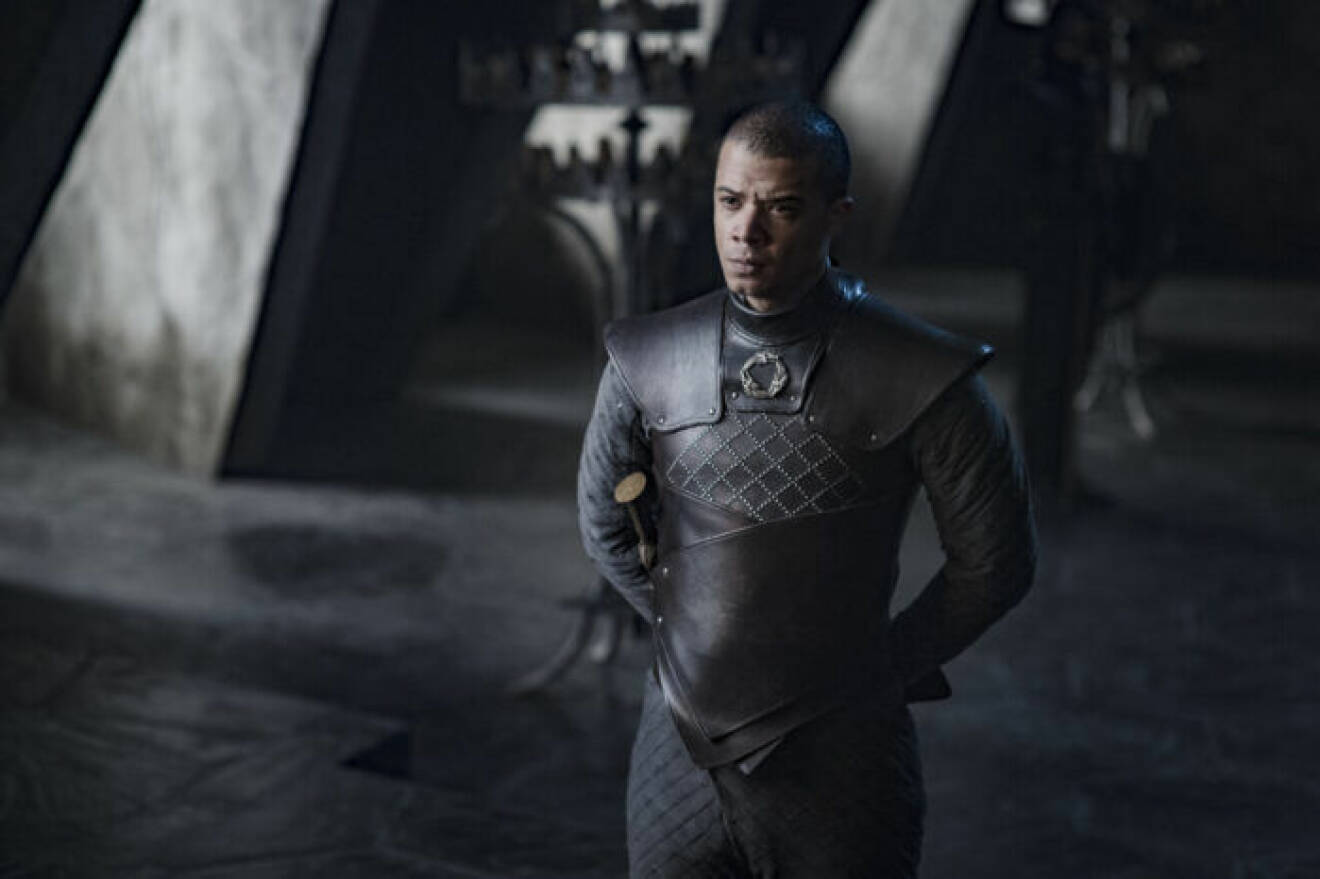 En bild på karaktären Grey Work i tv-serien Game of Thrones på HBO.