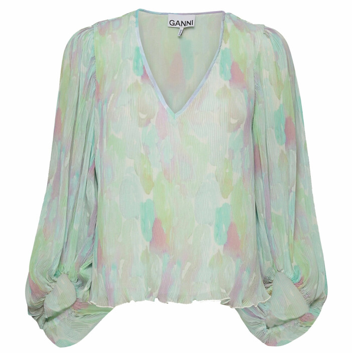 blus ganni