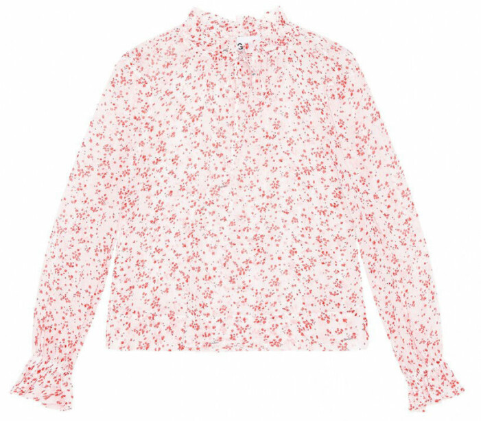 blus ganni