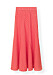 Midi-kjol med röda och vita rutor från Ganni. Shoppa den här!