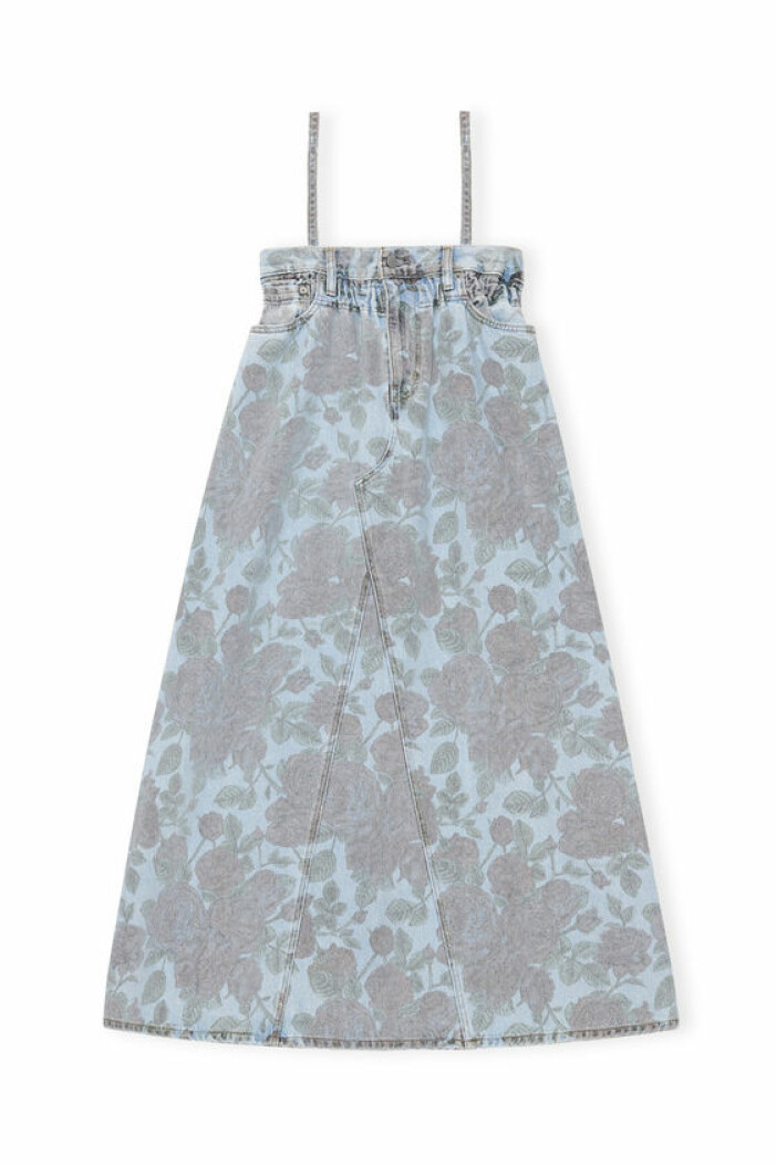 ganni x levis print klänning