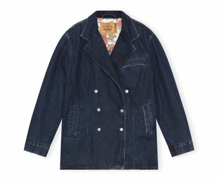 ganni x levis kavaj