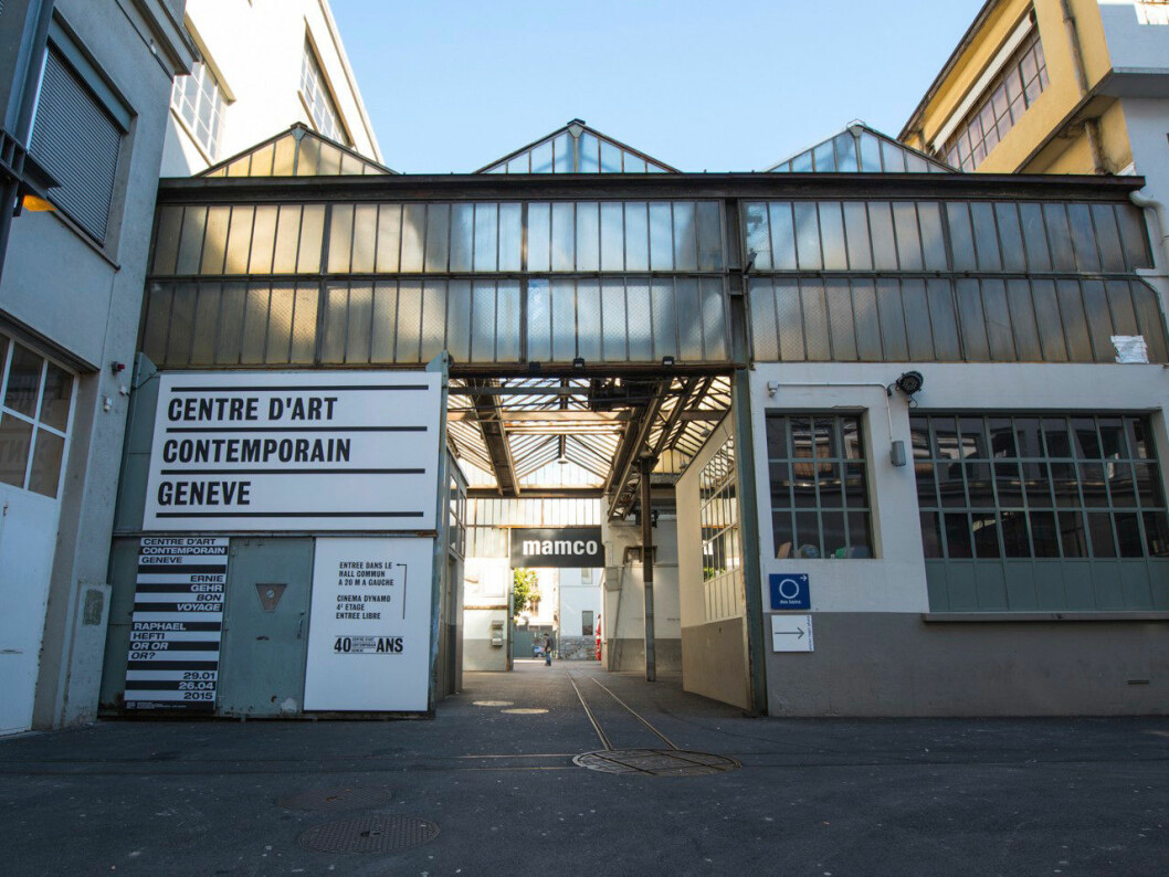 Genèves moderna museum Mamco. Muséet Mamco i Genève