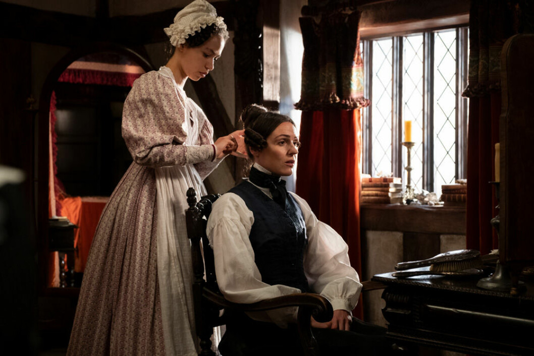 Suranne Jones spelar markägaren Anne Lister i den nya serien <em>Gentleman Jack</em>. Foto: HBO Bild från första säsongen av serien Gentleman Jack på HBO.