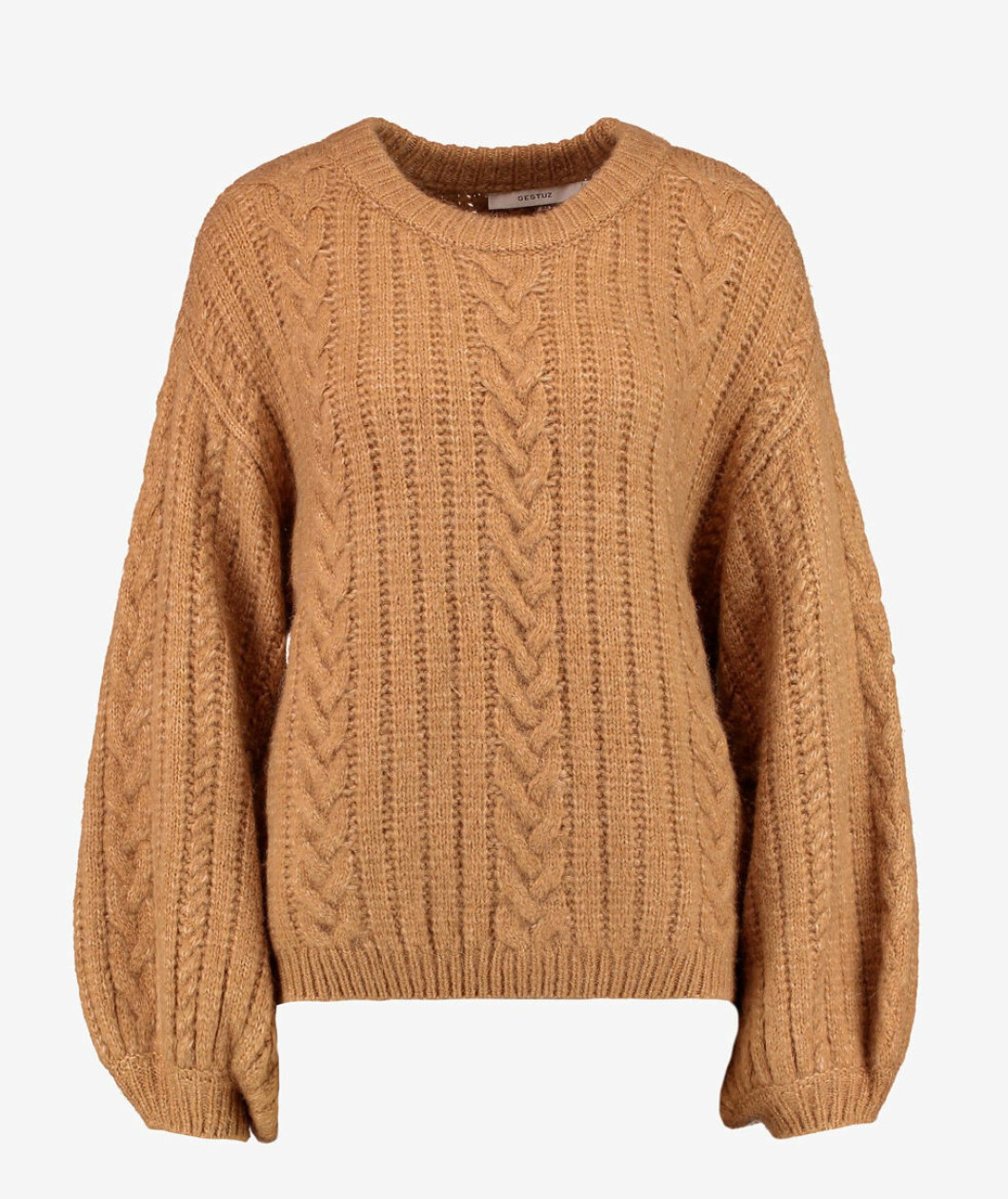 Beige stickad tröja från Gestuz
