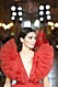 Kendall Jenner i röd tyll från Giambattista Valli x H&M.