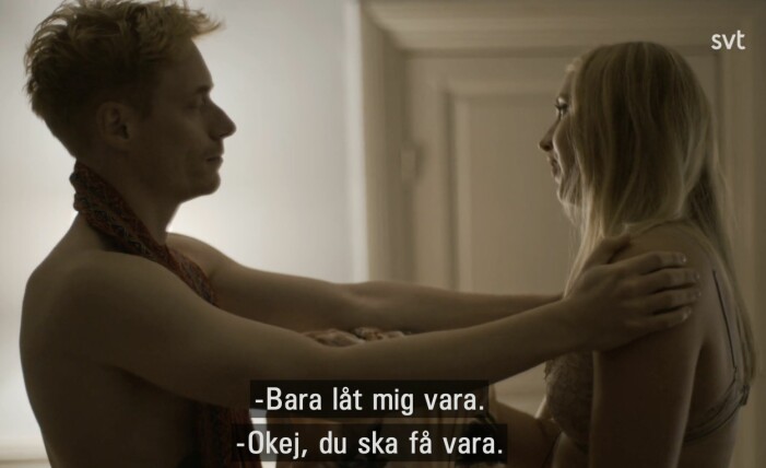 Inte kung på att read a room. Lars och Elinor, Gift vid första ögonkastet