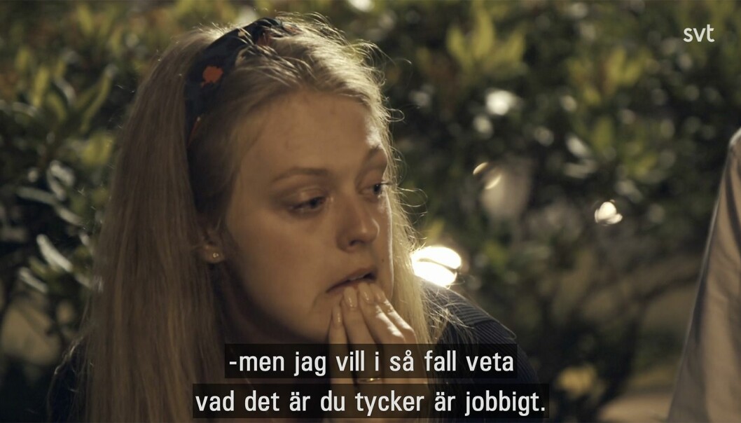 "Så om du bara kan sammanfatta vad sexism är och varför det är dåligt så hade det varit toppen." Gift vid första ögonkastet Sofia