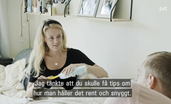 Tur att det inte var Susanna som fick den här presenten! gift vid första ögonkastet