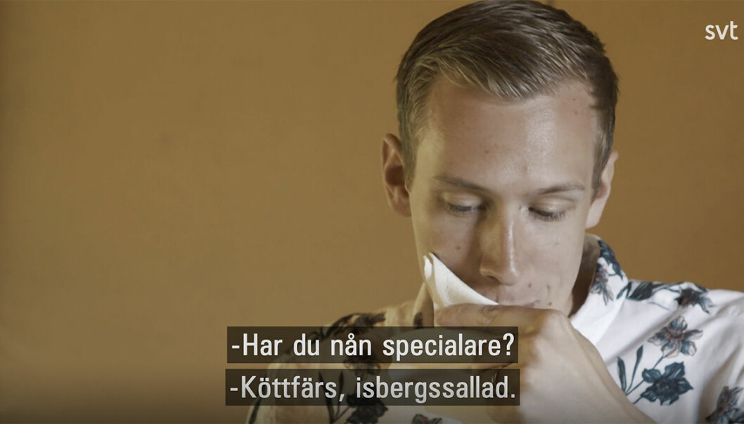 Isbergssallad – för dig som vill att maten ska smaka blöt inget. Anton i Gift vid första ögonkastet