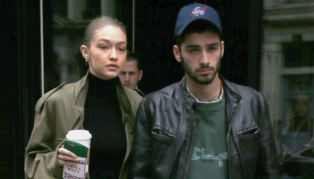 Gigi Hadid och Zayn Malik.