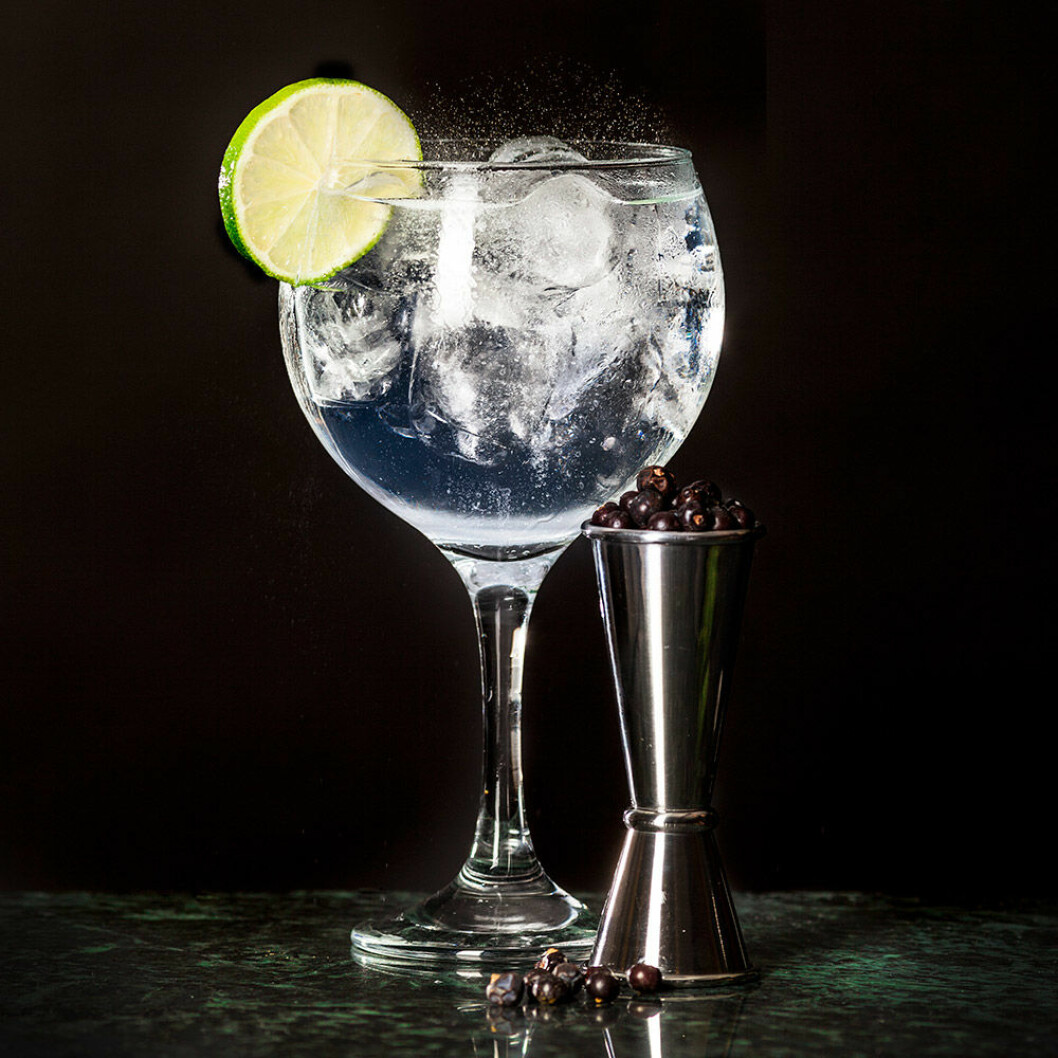 Klassisk Gin & Tonic. Klassisk Gin & Tonic.