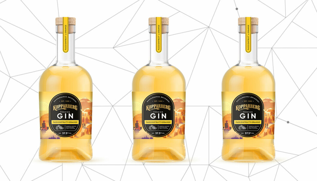 Kopparberg lanserar gin med passionsfrukt och apelsin