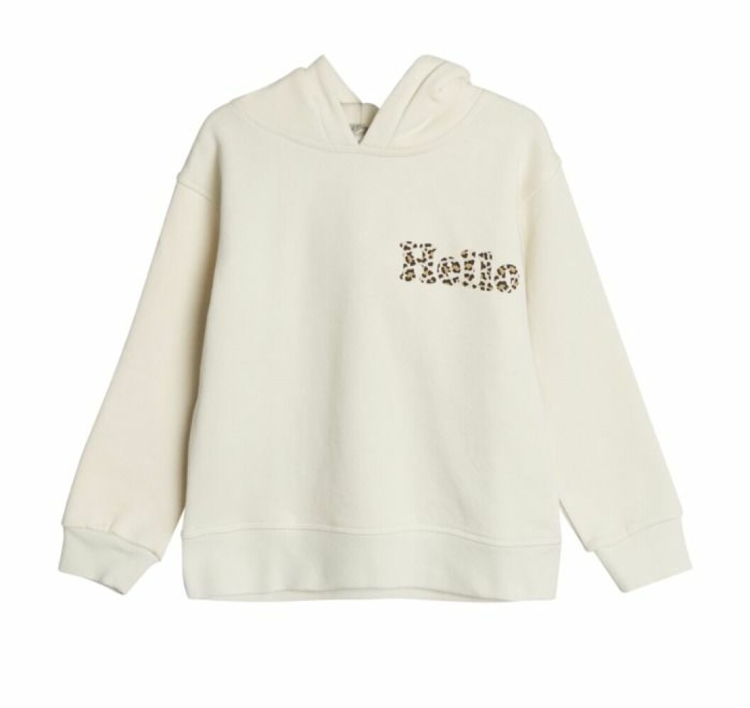 Gina tricot mini barnkollektion hoodie