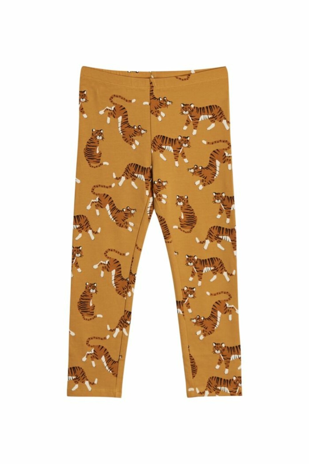 Gina tricot mini barnkollektion leggings gula