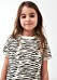 Gina tricot mini barnkollektion zebra t-shirt