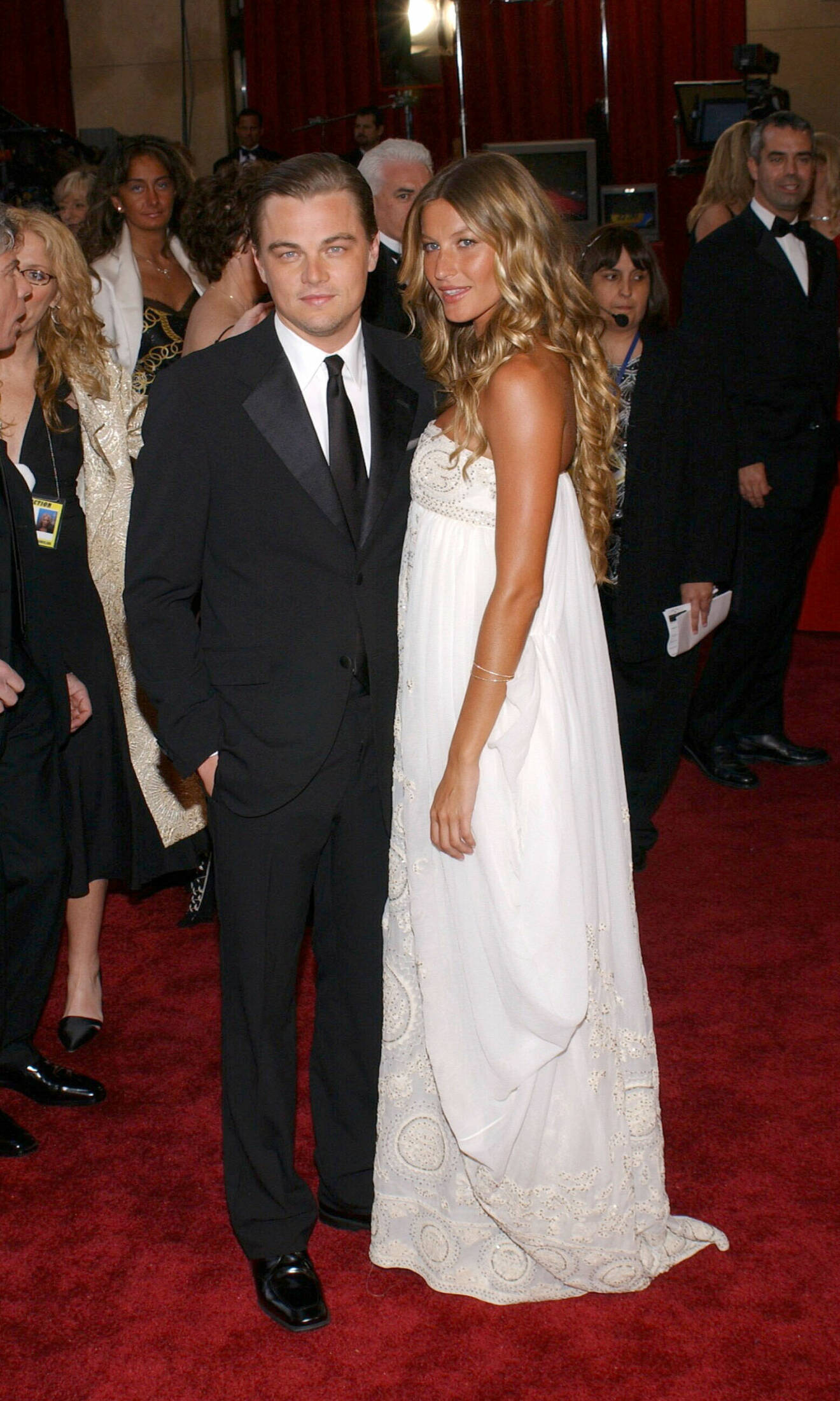 Leonardo DiCaprio och Gisele Bündchen på Oscarsgalan 2003