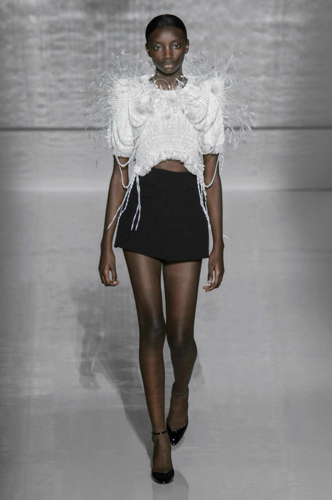 Givenchy Haute Couture SS19, magtröja med siluett.