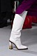 vita högaskaftade boots Givenchy
