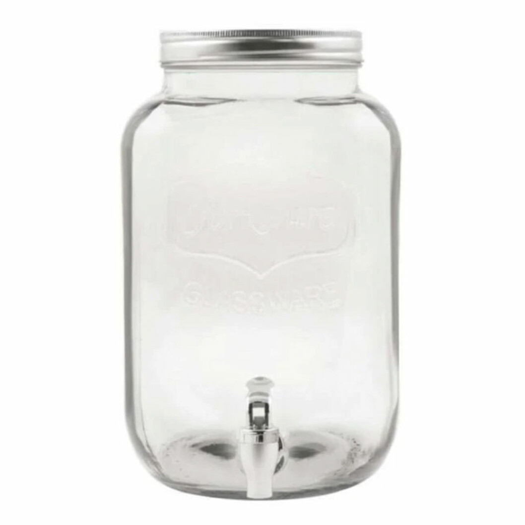 Glasburk med tappkran från DAY